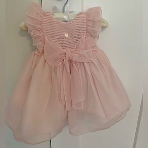 Patachou chiffon pink dress